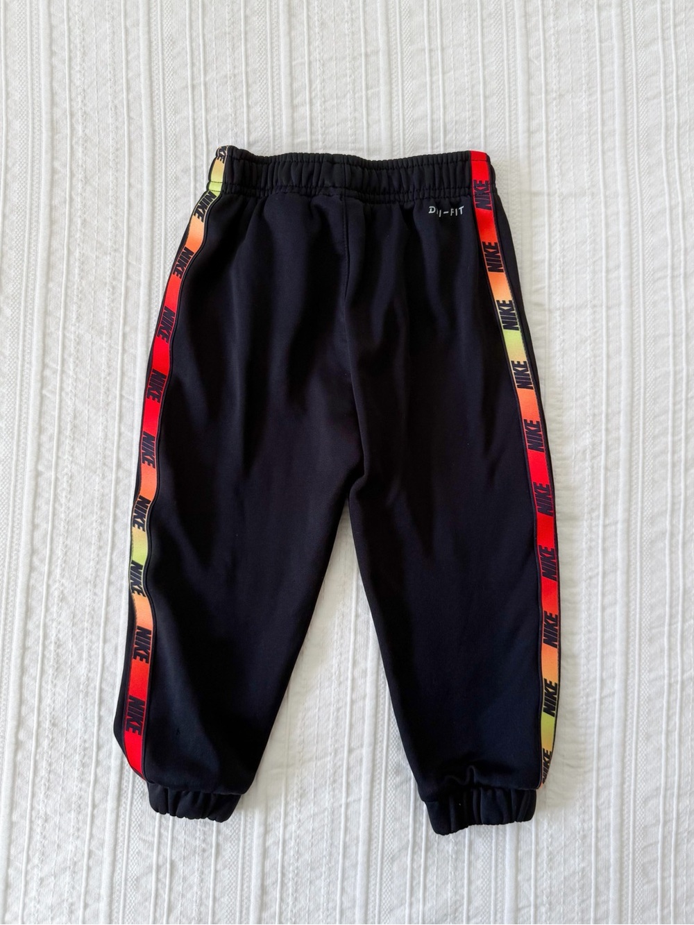 Nike Toddler Baby Boy Dri-FIT Black Tapered Jogger Sweatpants 24M